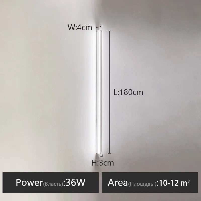 Minimalist Long Strip Wall Light