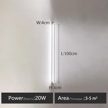 Minimalist Long Strip Wall Light