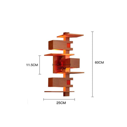 Solid Wood Lamp