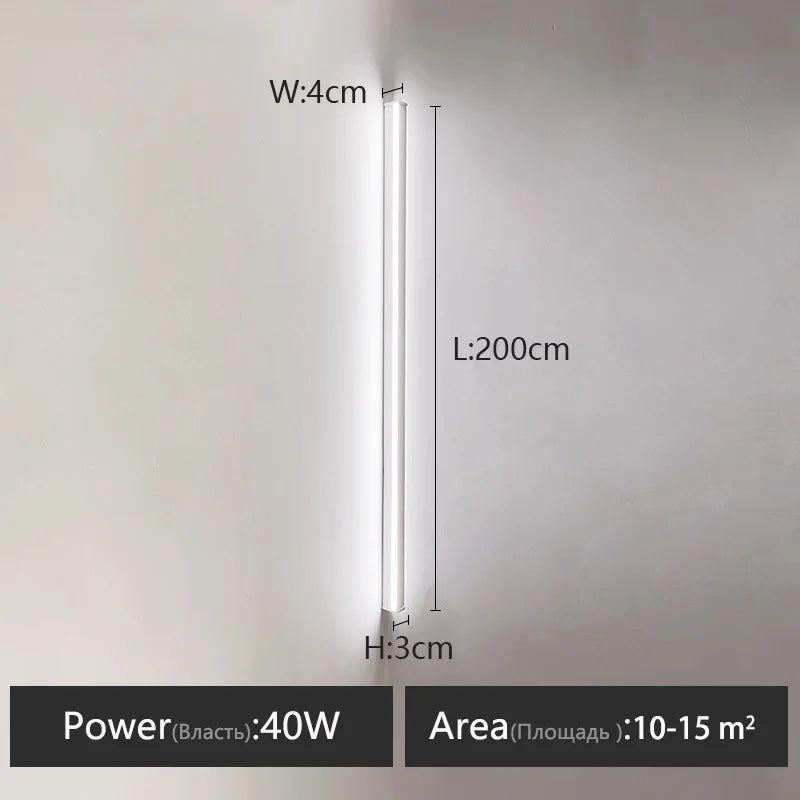 Minimalist Long Strip Wall Light
