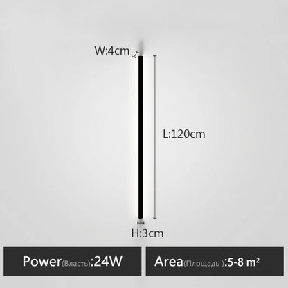 Minimalist Long Strip Wall Light