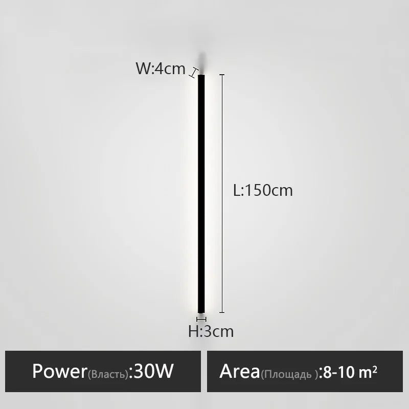 Minimalist Long Strip Wall Light