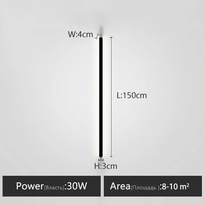 Minimalist Long Strip Wall Light