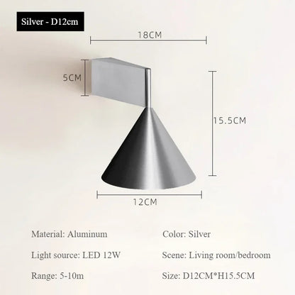 Modern Aluminium Wall Lamp