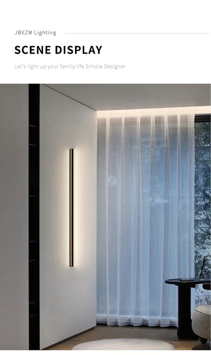Minimalist Long Strip Wall Light