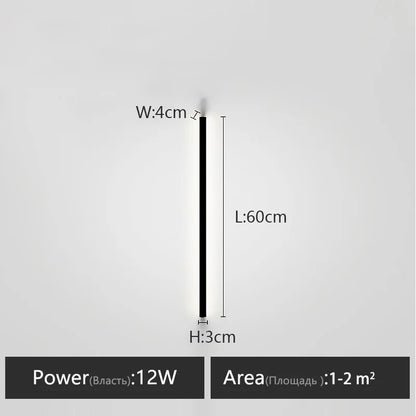 Minimalist Long Strip Wall Light