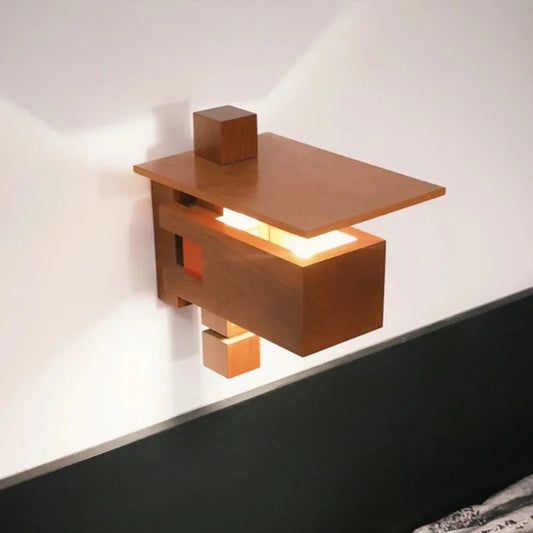 Solid Wood Lamp