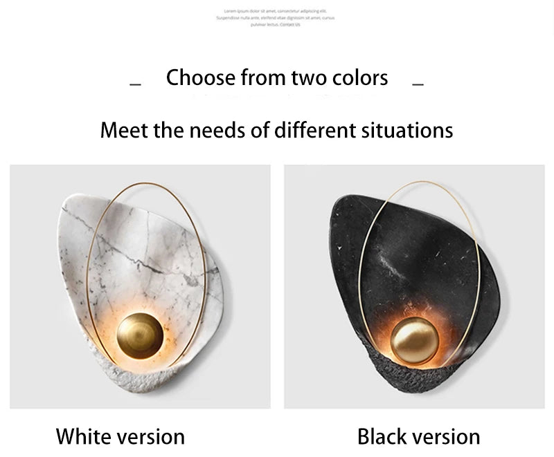 The Pearl wall lamp