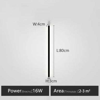 Minimalist Long Strip Wall Light