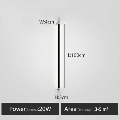 Minimalist Long Strip Wall Light