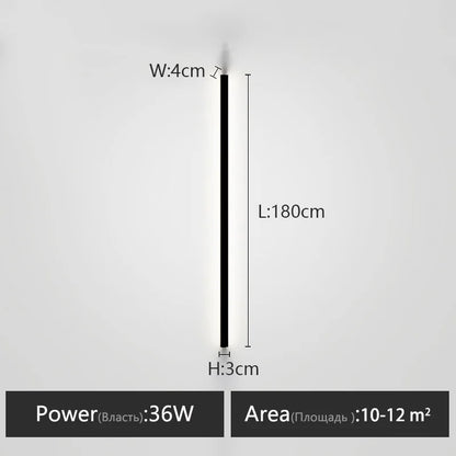 Minimalist Long Strip Wall Light