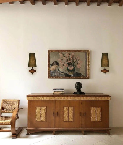 Modern fabric lamp