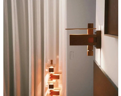 Solid Wood Lamp