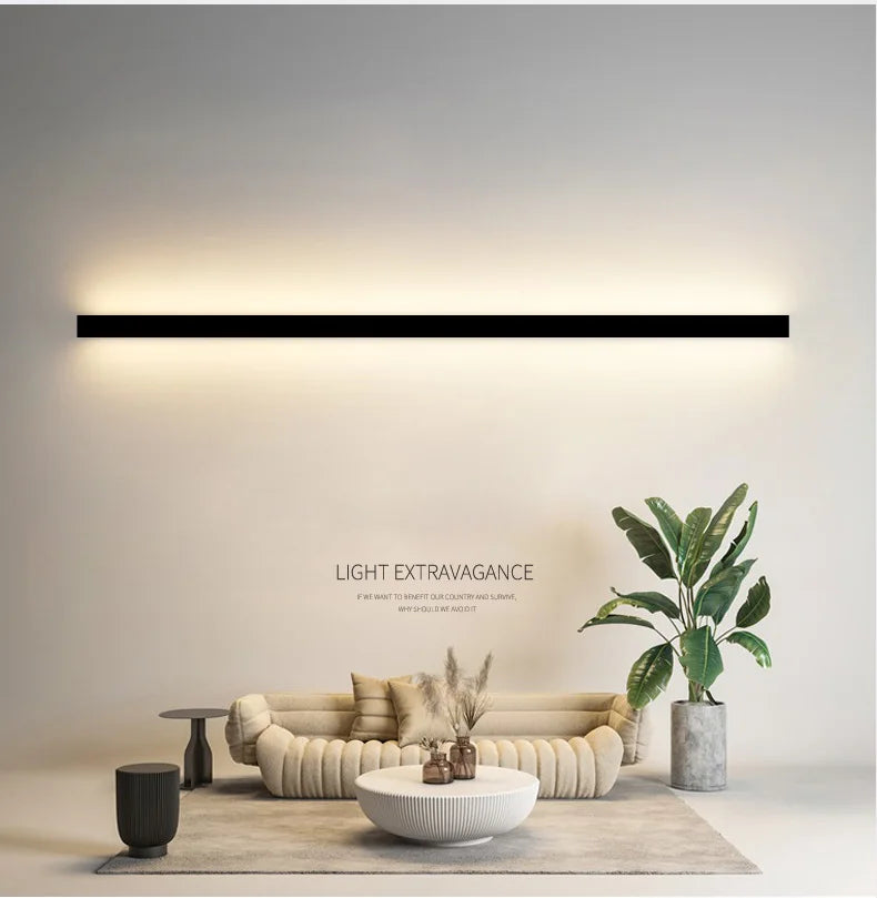 Minimalist Long Strip Wall Light